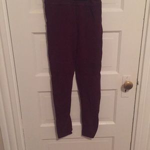 BP Moto Leggings in Maroon